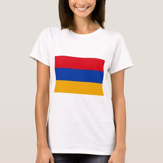 アルメニア国旗 Tシャツ (正面)