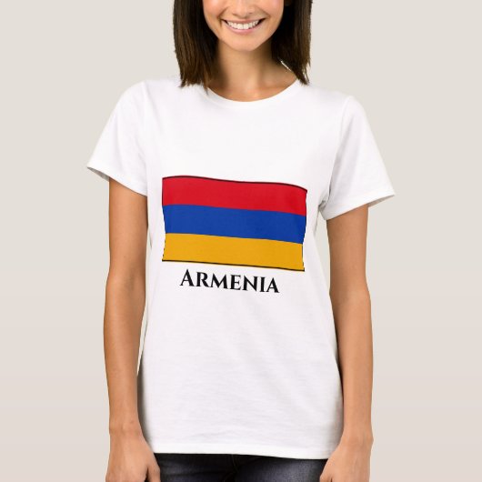 アルメニア国旗 Tシャツ (正面)