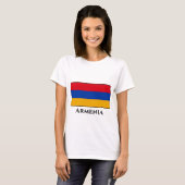 アルメニア国旗 Tシャツ (正面フル)