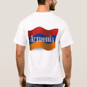 アルメニア国旗 Tシャツ (裏面)