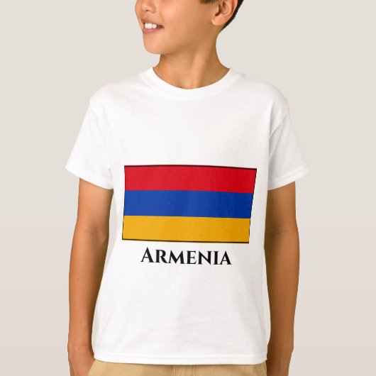 アルメニア国旗 Tシャツ (正面)