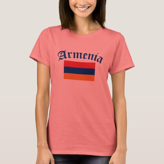 アルメニア国旗 Tシャツ (正面)