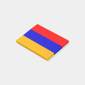 アルメニア国旗Post-It®注 ポストイット (アングル)
