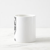 アルメニア国章現代アート コーヒーマグカップ (中央)