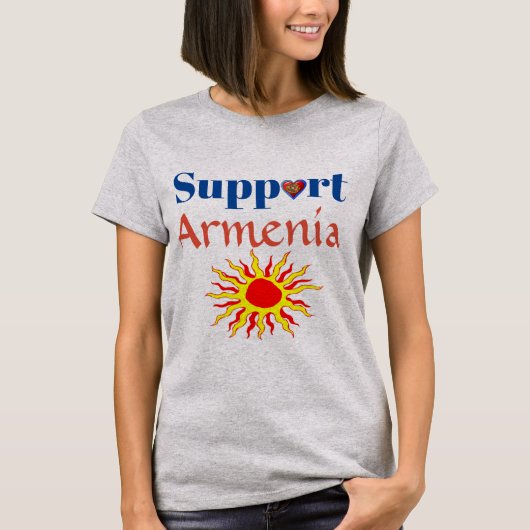 アルメニア支援Tシャツ Tシャツ (正面)