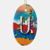 アルメニア文字のイニシャルのIypの」オーナメント セラミックオーナメント (右)