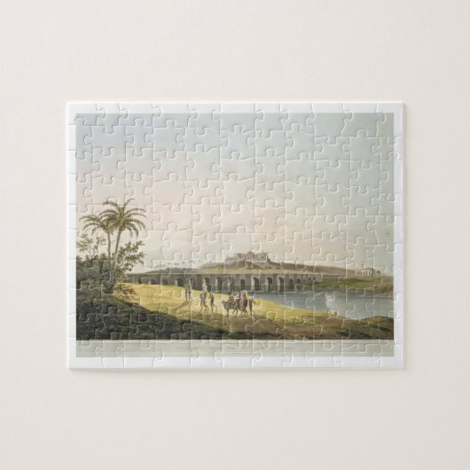 アルメニア橋、セントトーマスの山の近くで、Madr ジグソーパズル (横)