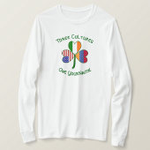 アルメニア系アイルランド系アメリカ人フラッグスシャムロックがパーソナライズ Tシャツ