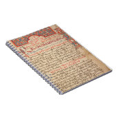 アルメニア語のレクショナリーとミッサールの典礼原稿 ノートブック (右側)