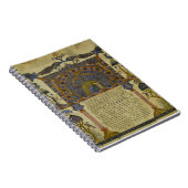 アルメニア語の福音書中世写本 ノートブック (右側)