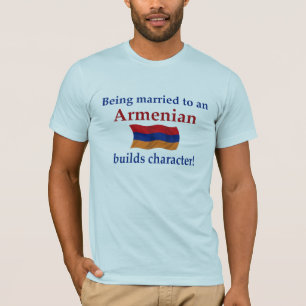アルメニア語はキャラクターを造ります Tシャツ