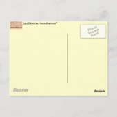 アルメニア語アルファベットのはがき ポストカード (裏面)