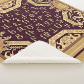 アルメニア語アルファベットアートワークシェルパブランケット シェルパブランケット (3/4)