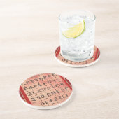 アルメニア語アルファベットコースター コースター (側面)