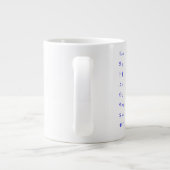 アルメニア語アルファベット ジャンボコーヒーマグカップ (裏面)