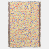 アルメニア語アルファベット スローブランケット (正面縦)