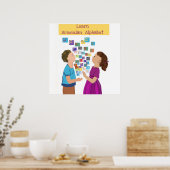 アルメニア語アルファベット ポスター (キッチン)