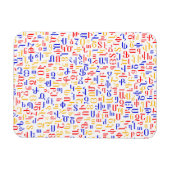 アルメニア語アルファベット マグネット (横)