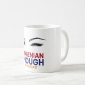 アルメニア語十分なコーヒー・マグ コーヒーマグカップ (正面右)
