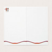 アルメニア語折り畳みカード (内部フラット)