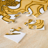 アルメニア-アルメニアの紋章の紋章付き外衣 ジグソーパズル (側面)