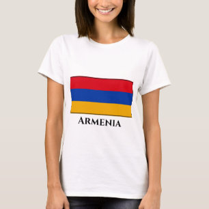アルメニア(アルメニア)フラグ Tシャツ