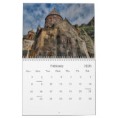 アルメニア カレンダー (2月 2026)