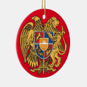 アルメニア*クレストクリスマスオーナメント セラミックオーナメント (右)