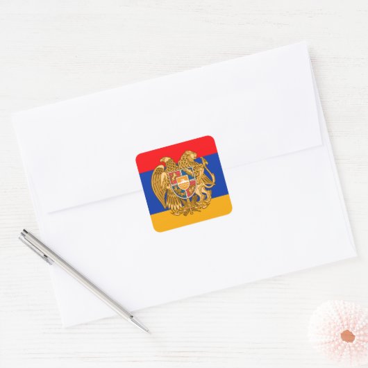 アルメニア スクエアシール (封筒)