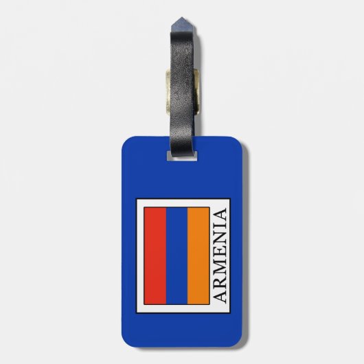 アルメニア ラゲッジタグ (裏面縦)