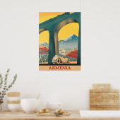 アルメニア・ヴィンテージ旅行ポスター ポスター (キッチン)