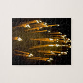 アルメニア，教会で灯されるろうそく ジグソーパズル (横)