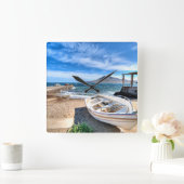 アルメリアライスレタデルモロ | Mar Mediterranneo スクエア壁時計 (ホーム)