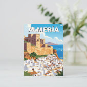 アルメリア スペイン アルカサバ 旅行 ポストカード (スタンド正面)