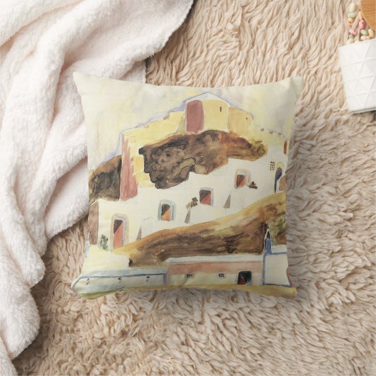 アルメリアbyウォルター・グラマット，ヴィンテージ表現主義 クッション (ブランケット)