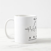 アルメレペプチド名mug コーヒーマグカップ (左)