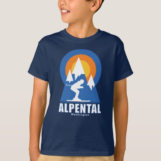 アルメンタルスキーサンセットTシャツ Tシャツ (正面)
