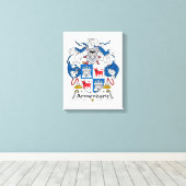アルメンダリス家紋 キャンバスプリント (インサイチュ (ウッドフロア))