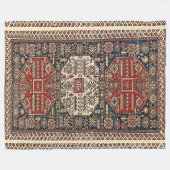 アルメ伝統的ニア フリースブランケット (正面(横))