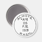 アルモタ・ゴーストマーク マグネット (正面/裏面)