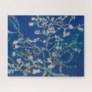 アルモンドの枝の花 (インディゴ) ゴッホ ジグソーパズル