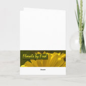 アルモンド・ブロッサム ワッキー サンクス サンキューカード (裏面)