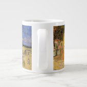 アルルにあるヴィンセントの家（黄色い家） by ヴィンセント・ヴァン・ゴッホ ジャンボコーヒーマグカップ (裏面)