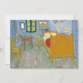 アルルにあるヴィンセントの寝室　（Vincent van Gogh） 招待状 (正面)