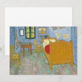 アルルにあるヴィンセントの寝室　（Vincent van Gogh） 招待状 (正面/裏面)