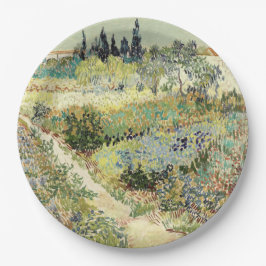 アルルのヴァン・ゴッホの庭園 ペーパープレート