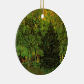 アルルの公共庭園の小道 ヴィンセント・ヴァン・ゴッホ セラミックオーナメント (右)