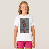 アルルカン (ジョーカー) (ポール・セザンヌ作) Tシャツ (正面フル)