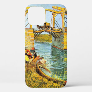 アルレスのラングロワ橋(ゴッホ) iPhone 12ケース