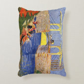 アルレスのランゴワ橋（ゴッホ） アクセントクッション (正面(垂直))